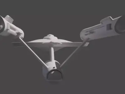 USS NCC 1701 Enterprise 3D print model