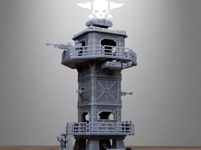 FreeGuard Tower Guard 3D print model
