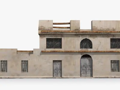 Arab 26 Low-poly 3D model