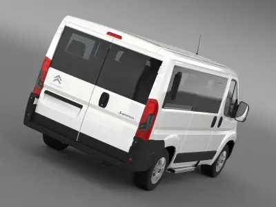 Citroen Jumper Combi L1H1 2017 3D model
