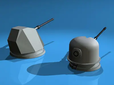 Navy guns 3D model