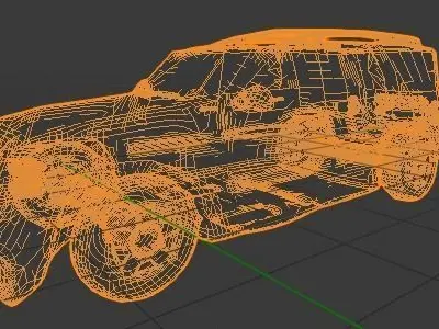 Chevy Tahoe 3D model