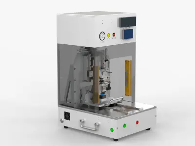 Automatic Battery Foam Pressing Machine 3D model