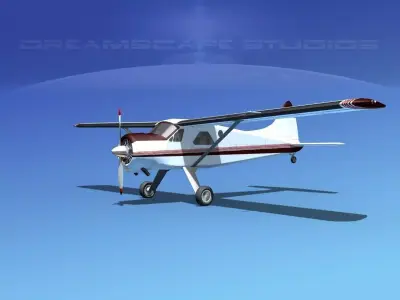 Dehaviland DH-2 Beaver SL09 3D model