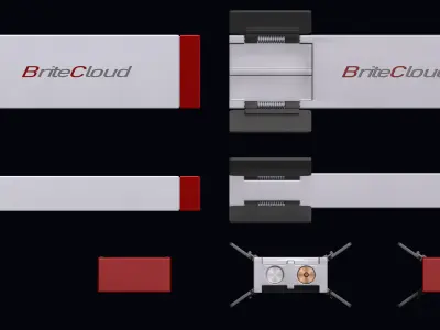 BriteCloud Expendable Active Decoy 3D model