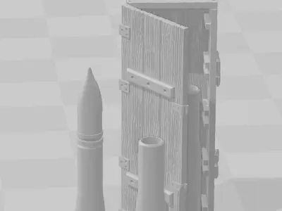 T55 munition and woodbox set 1 35 3D print model
