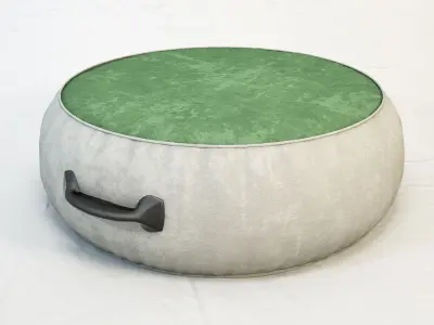 DIESEL Chubby Chic pouf L by Moroso Free 3D model