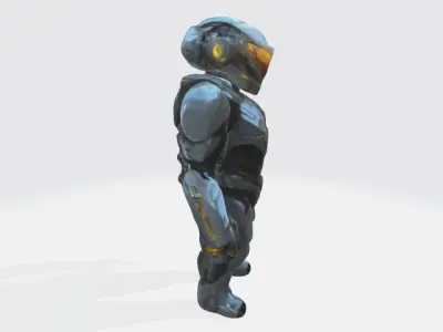 Exo suit 3D model