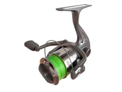 Select Fishing Reel 3D model
