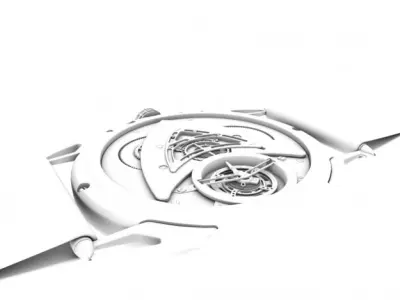 Watch 5 exploded 3D model