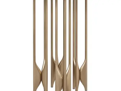 Plumeria tables by Kifu Paris 3D model