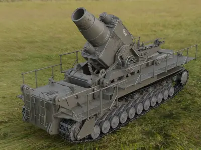 Karl Geraet Low-poly 3D model