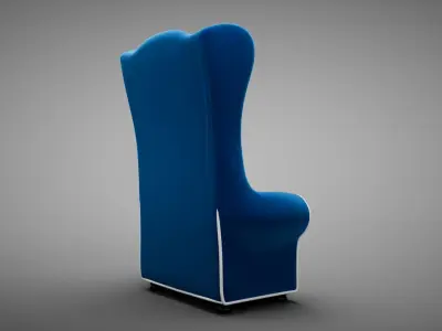 Cone throne chair Free 3D model purchase