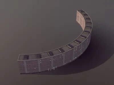 Arlanda House01 Low-poly 3D model