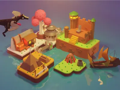 game of thrones 3D model