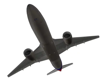 Boeing 777-200ER Malaysia Airlines 3D model