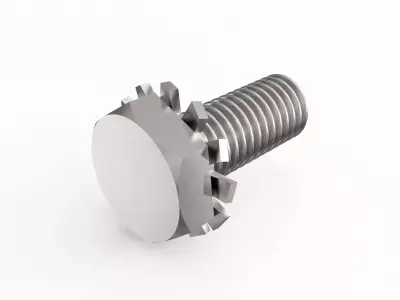 Screw 76 3D model