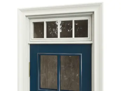 Entrance classic door 99 3D model