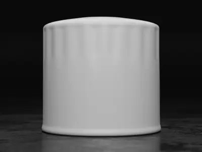 Car Filter Type C 3D model