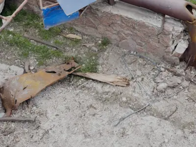 USCANS Ukraine Debris set 3 Low-poly 3D model