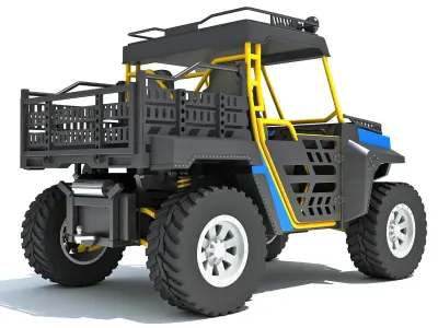 UTV Utility Vehicle 3D model