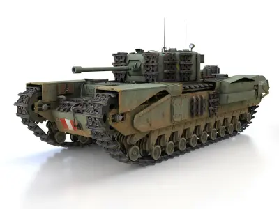Churchill MK IV - T67201R 3D model