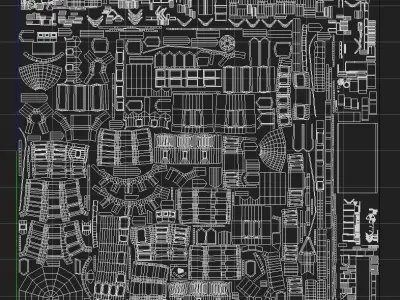 Taj Hotel Mumbai Low-poly 3D model