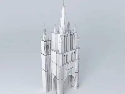 The Sanctuary church 3D model