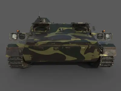 MT-LB Camouflage 3D model