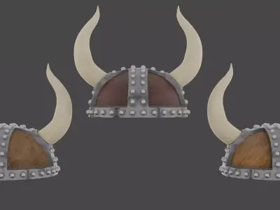 Vikings helmet 3D model
