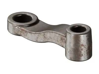 Rusty Vehicle Steering Linkage 3D model