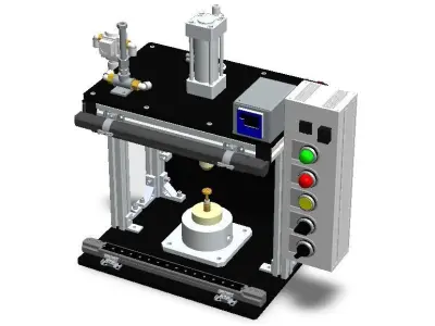 Fitting Leak Test Machine 3D model