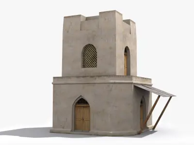 Arab xx32 Low-poly 3D model