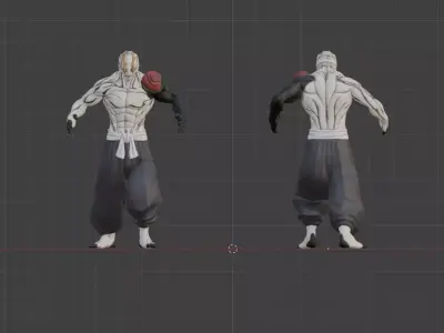 Hanami - Jujutsu Kaisen  3D model