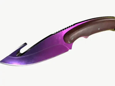 Gut Knifes Set 3D model