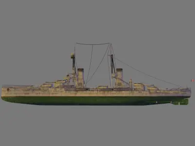 RN Andrea Doria 3D model