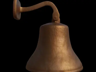 Bar Bell Free low-poly 3D model
