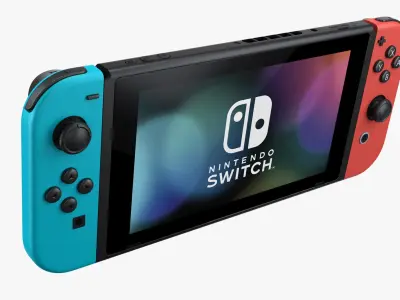 Nintendo Switch Complete Set 3D model