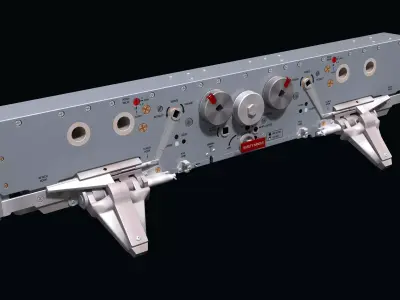 BRU-47A Weapon Rack 3D model