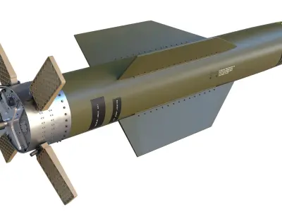 The GBU-57B MOP Massive Ordnance Penetrator  3D model