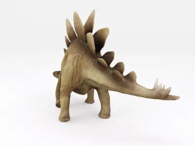Schleich Stegosaurus Toy 3D model