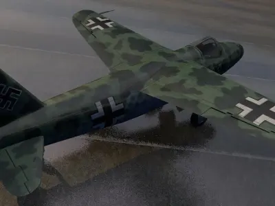 Heinkel He-178 3D model