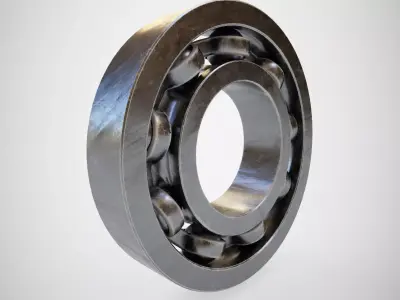 ball bearing - pbr Low-poly 3D model