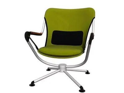 Office Chair Free 3D model 9