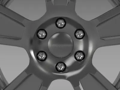 GMC Sierra Regular cab rim 3D model