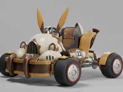 Race Kart 3D model