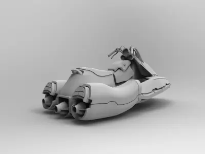 jet ski 3D print model