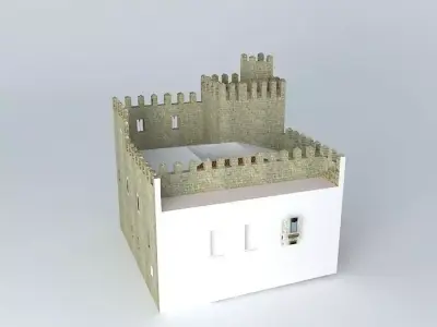 Castle La Bisbal Free 3D model
