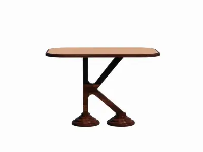 Table - K Type Leg 3D model