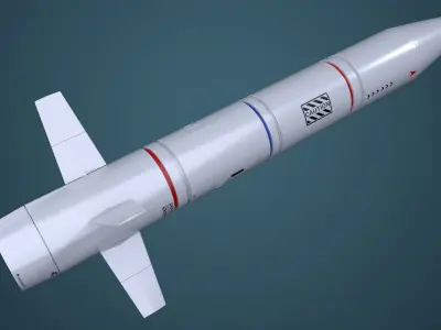 Atomic Missile Mk1 L 3D model